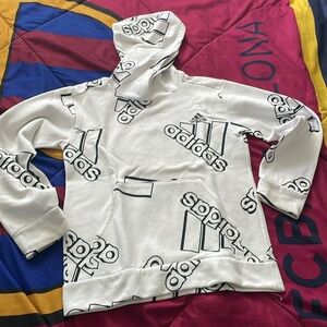Adidas hoodie. Size M (10-12 )
